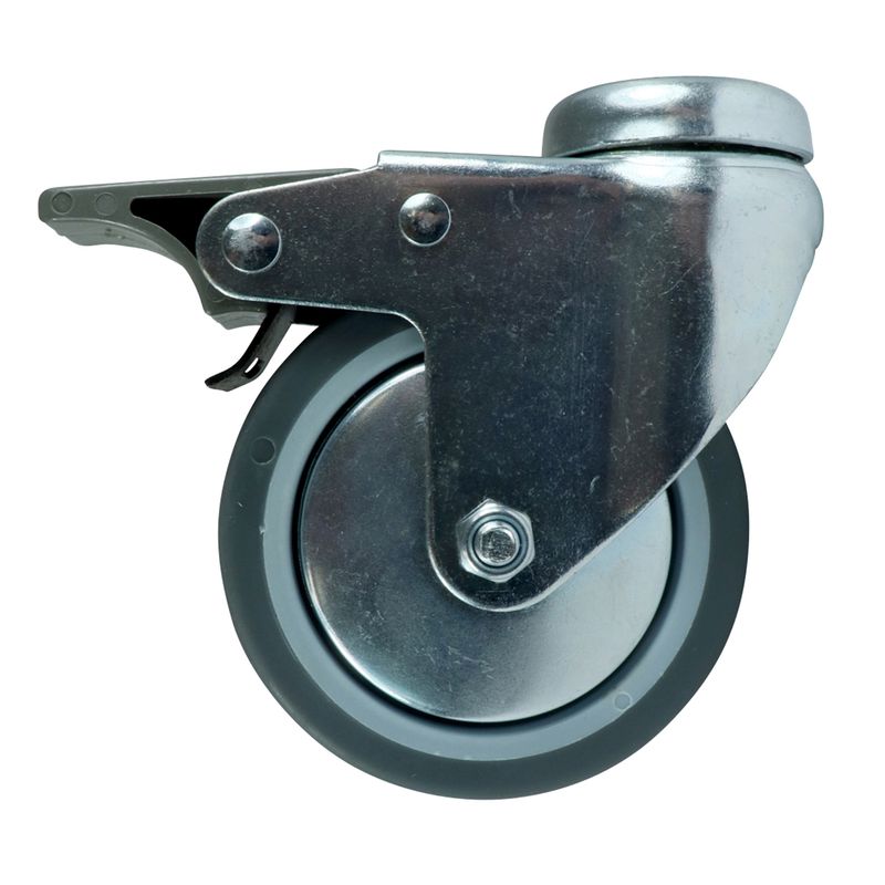 FIXSER - Rueda giratoria con freno tope 50kg