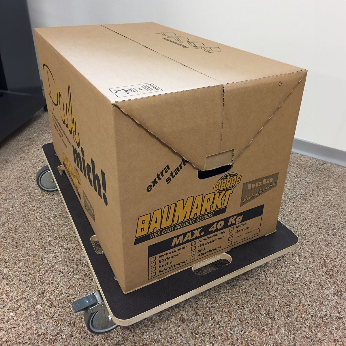 FIXSER - Rueda giratoria con freno tope 50kg