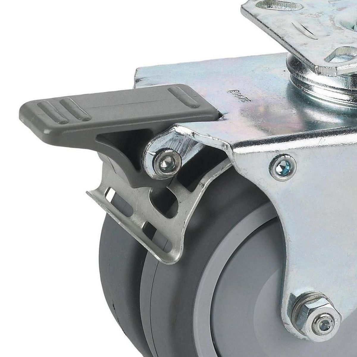 FIXSER - Rueda giratoria con freno 80 kg