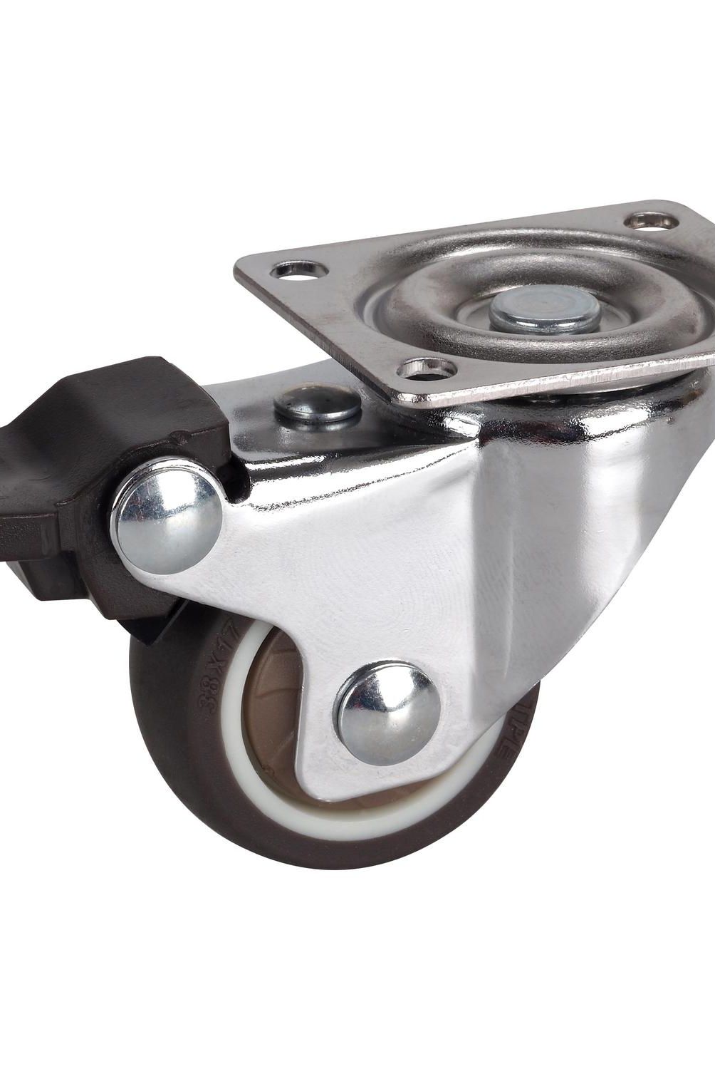 FIXSER - Rueda giratoria con freno 30 kg