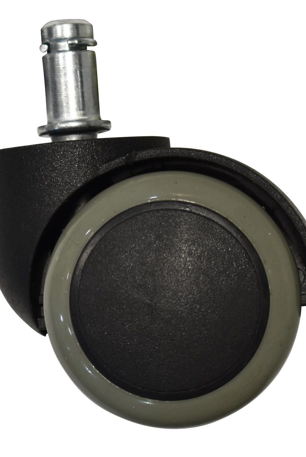 FIXSER - Rueda goma gris 2 pulgadas