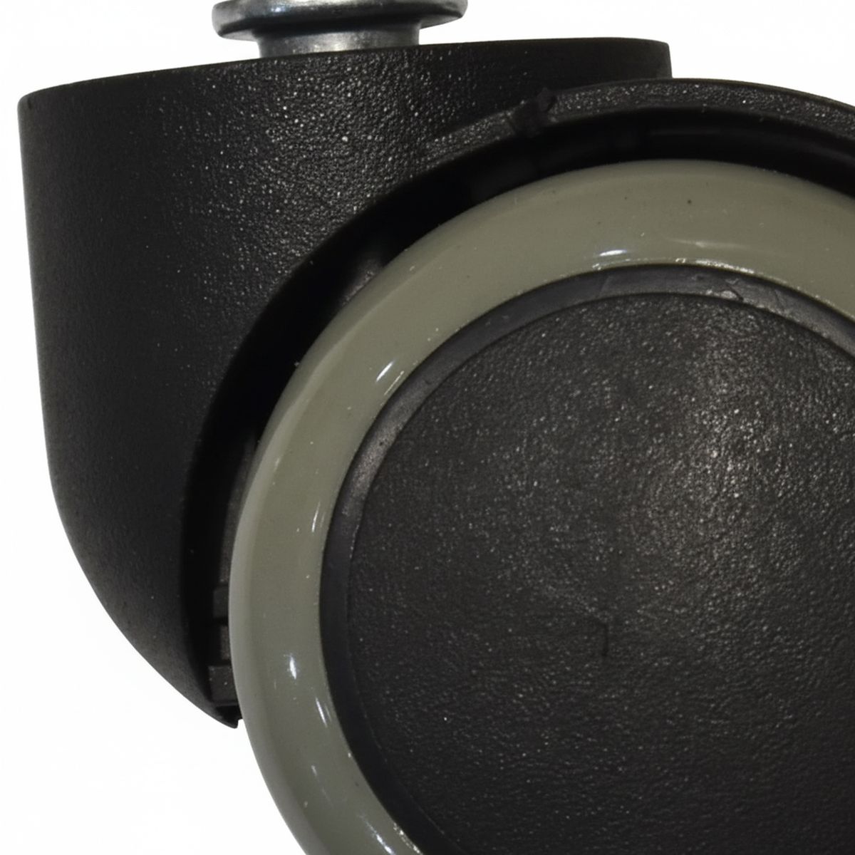 FIXSER - Rueda goma gris 2 pulgadas