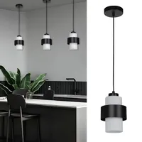 Lámpara Colgante Metal Negro