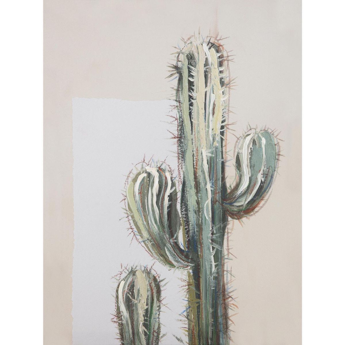 JUST HOME COLLECTION - Canvas Cactus 30x40 cm