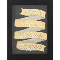 Cuadro Frase Twist 32x42 cm