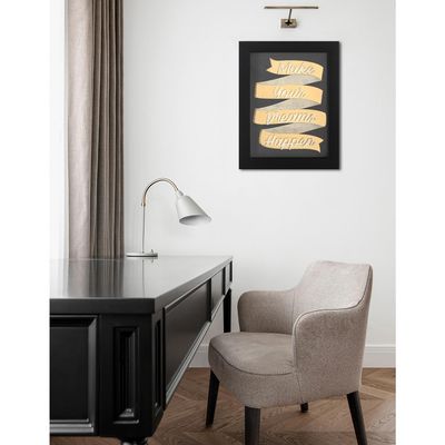 Imagen 2 del producto Cuadro Frase Twist 32x42 cm