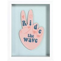 Cuadro Ride Wave 32x42 cm
