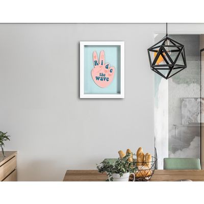 Imagen 2 del producto Cuadro Ride Wave 32x42 cm