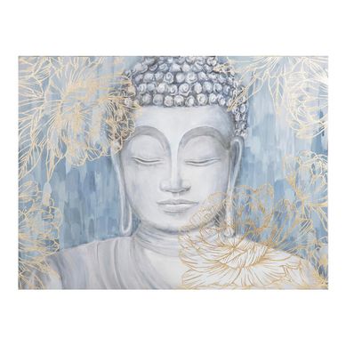 Canvas Buda Cara 80x60 cm.