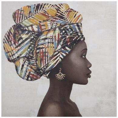 Canvas African Multicolor 1 60x60 cm