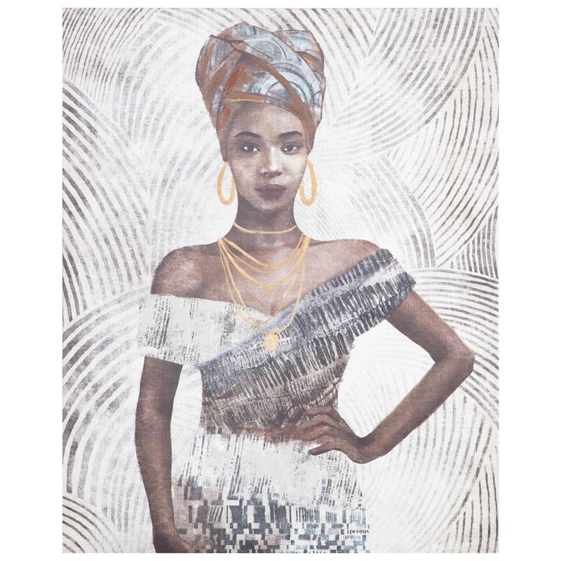 HOMY - Canvas Africana Body 80x100 cm
