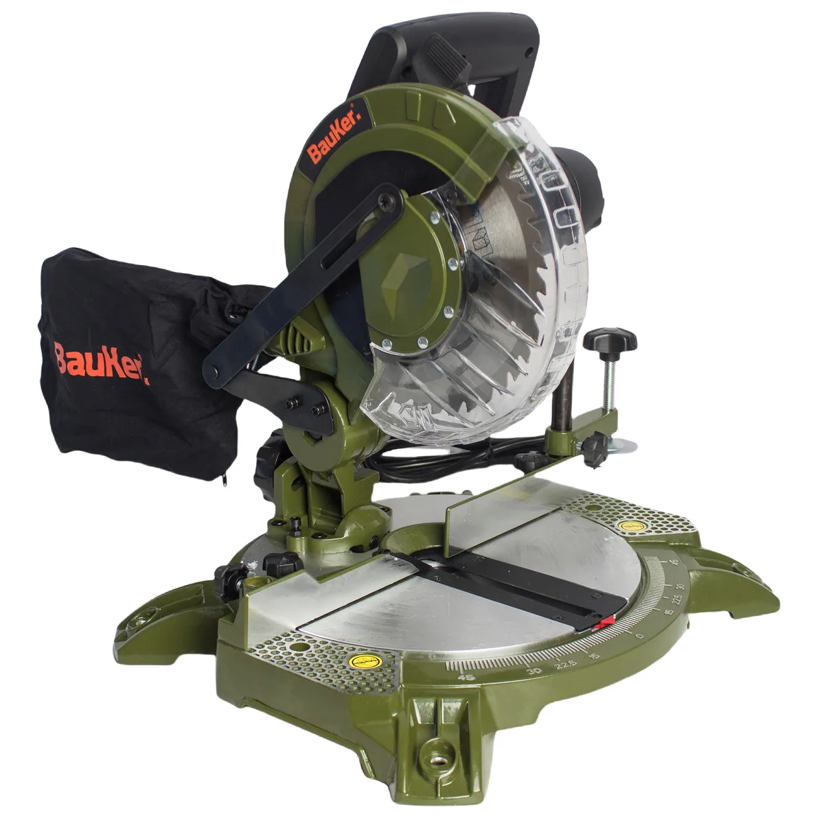 BAUKER - Ingleteadora eléctrica 8 1/4" 1400W