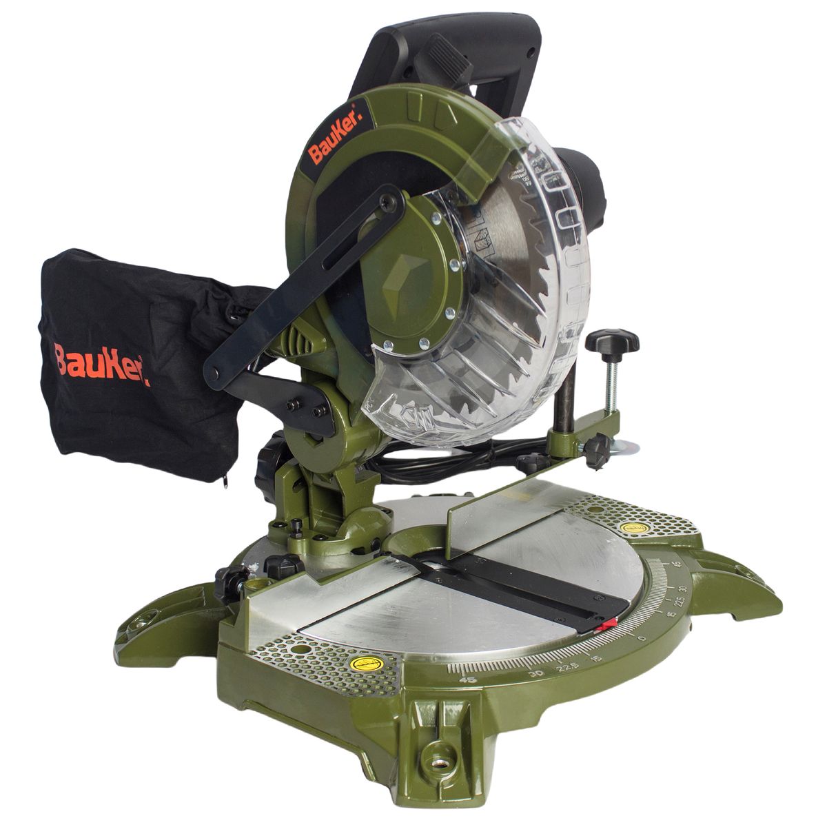 BAUKER - Ingleteadora eléctrica 8 1/4" 1400W