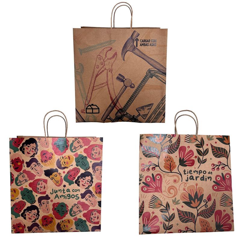 JUST HOME COLLECTION - Bolsa de papel 22x35,35 cm