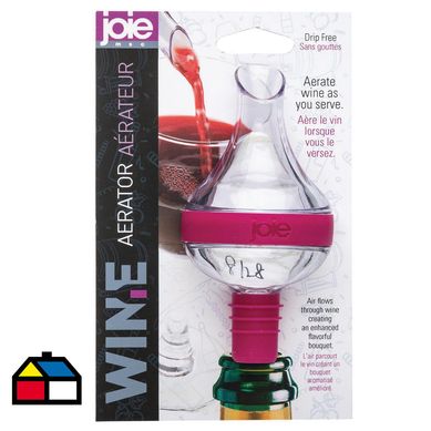 Aireador de vino plstico burdeo