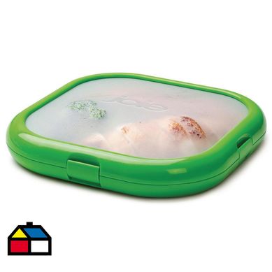 Contenedor de comida 110 ml plstico/silicona