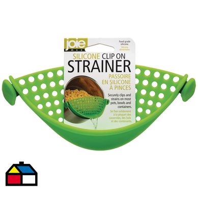 Colador silicona c/clip para olla