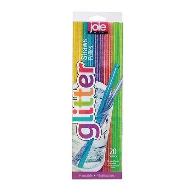 Set 20 bombillas con brillantina