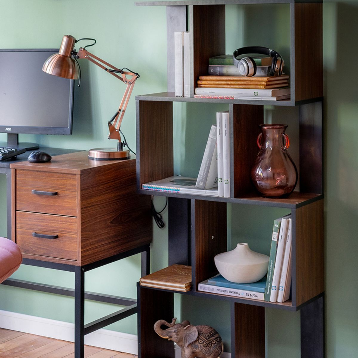 VIDRIOS SAN MIGUEL - Jarron cantaro 24 cm rosado