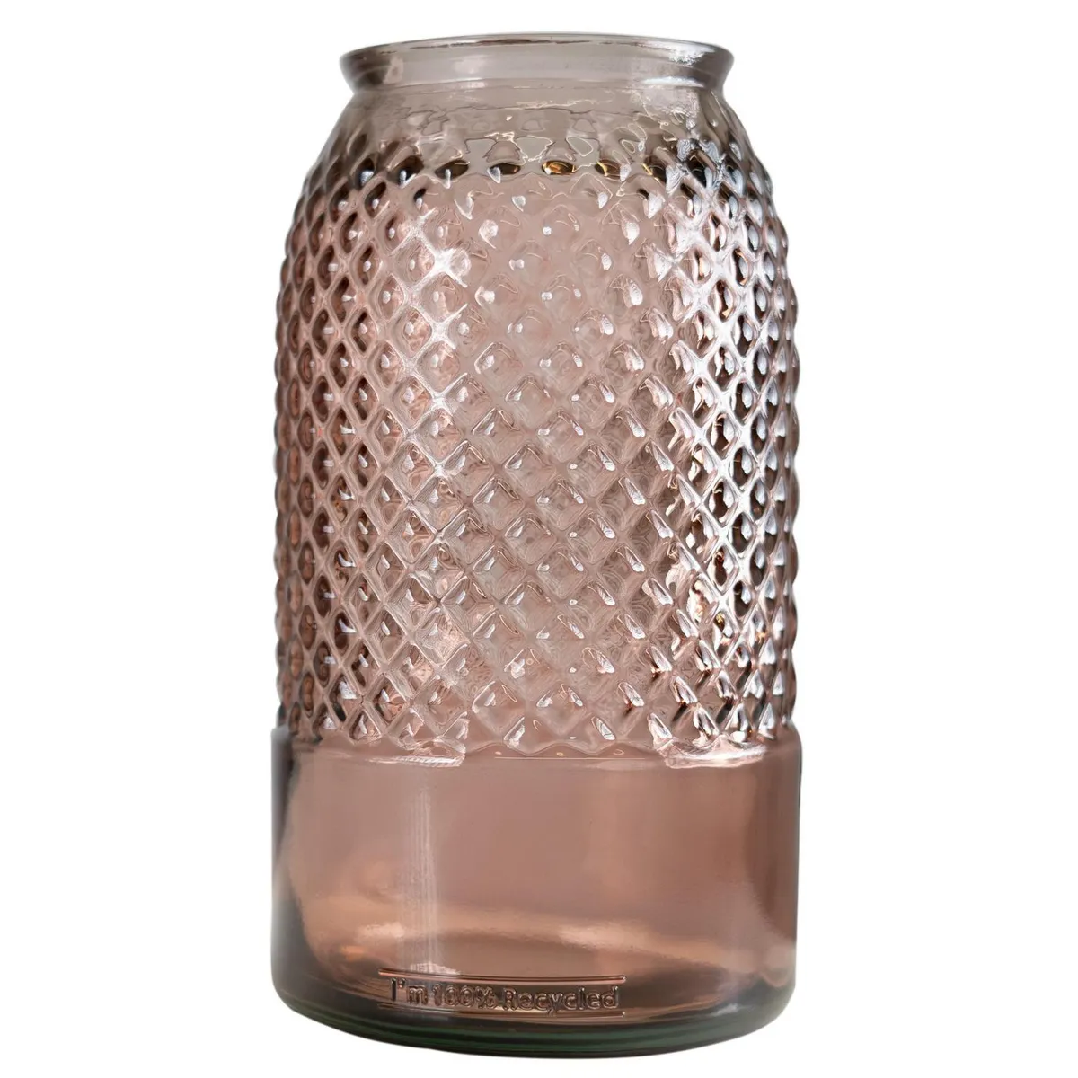 VIDRIOS SAN MIGUEL - Huracan diamante 28 cm rosado