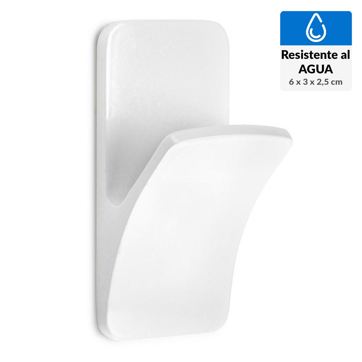 INOFIX - Colgador rtte rama blanco