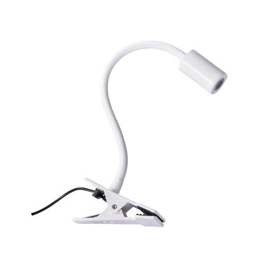 Lmpara de escritorio led clip 3 w ln blanco.