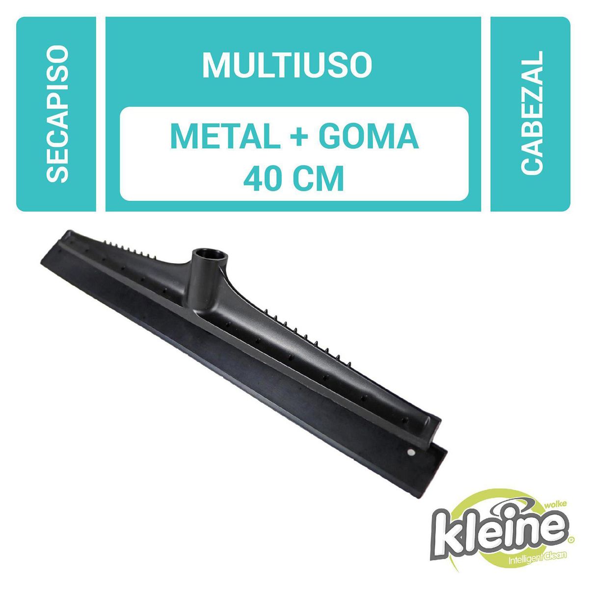 KLEINE WOLKE - Repuesto Seca Piso Kleine Wolke 40 cm Pp y Rubber Negro