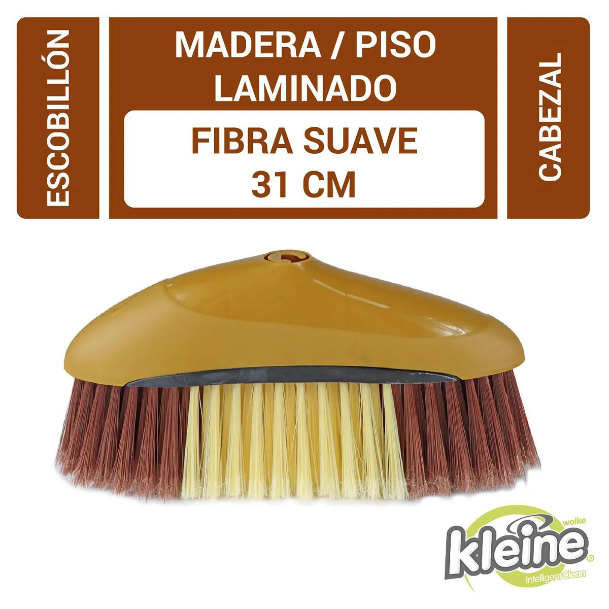 KLEINE WOLKE - Repuesto Escoba Kleine Wolke Fibra Suave 31 cm para Piso Laminado