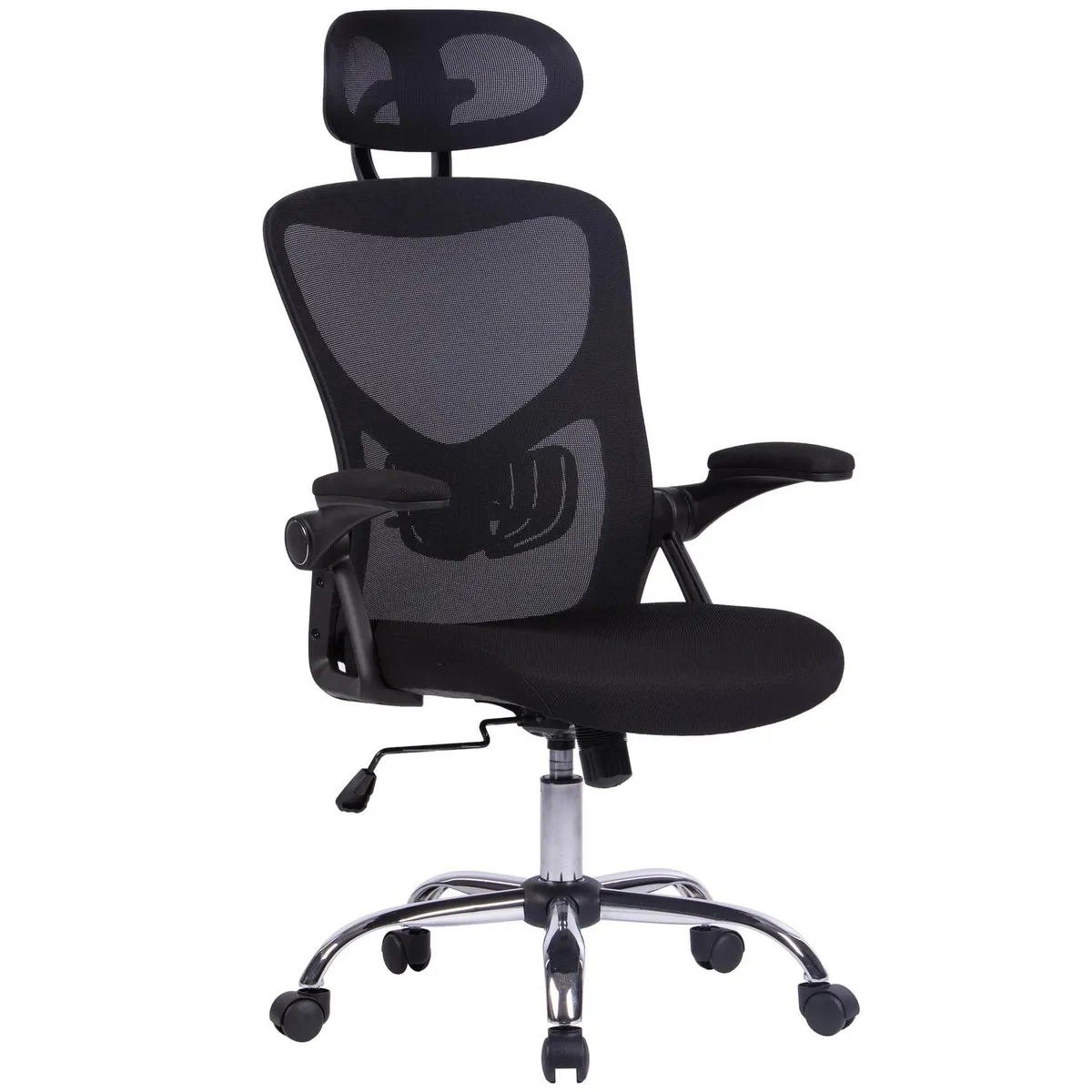 JUST HOME COLLECTION - Silla Escritorio Ejecutiva Malla Negro