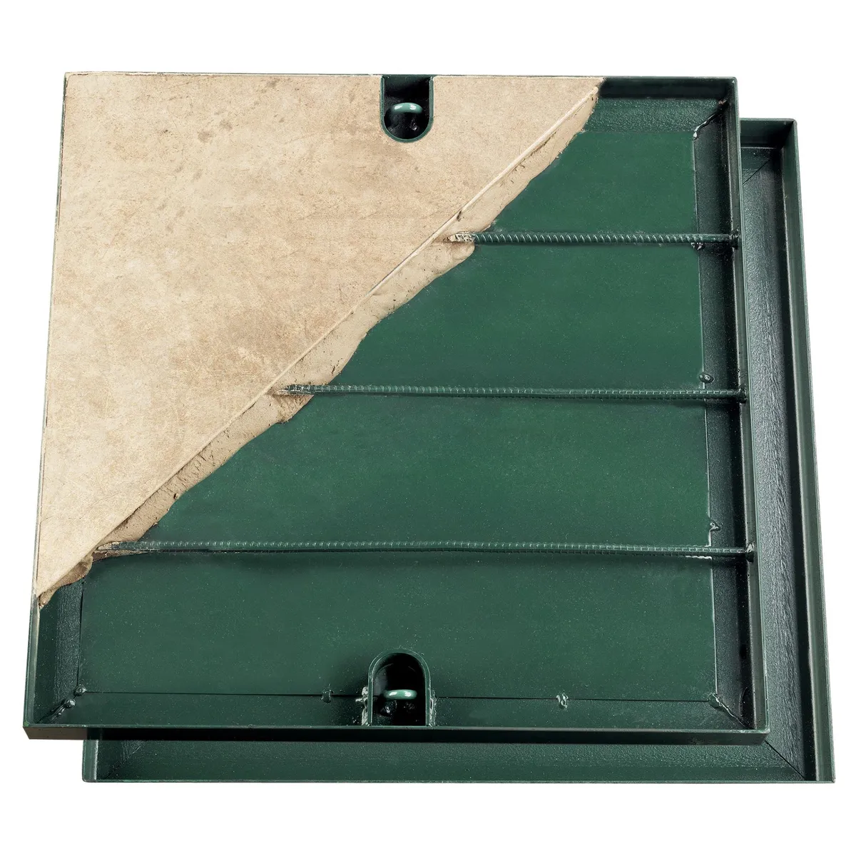 METALMARKET - Tapa Alcantarillado Hormigón Reforzado 60 X Cm