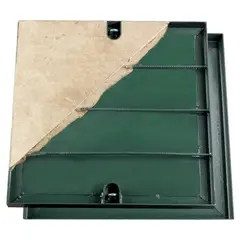 METALMARKET - Tapa alcantarillado hormigón 60 x 60 cm