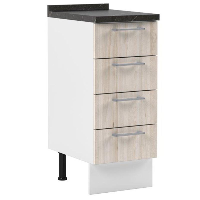 JUST HOME COLLECTION - Mueble base 35 4c con cubierta Roma