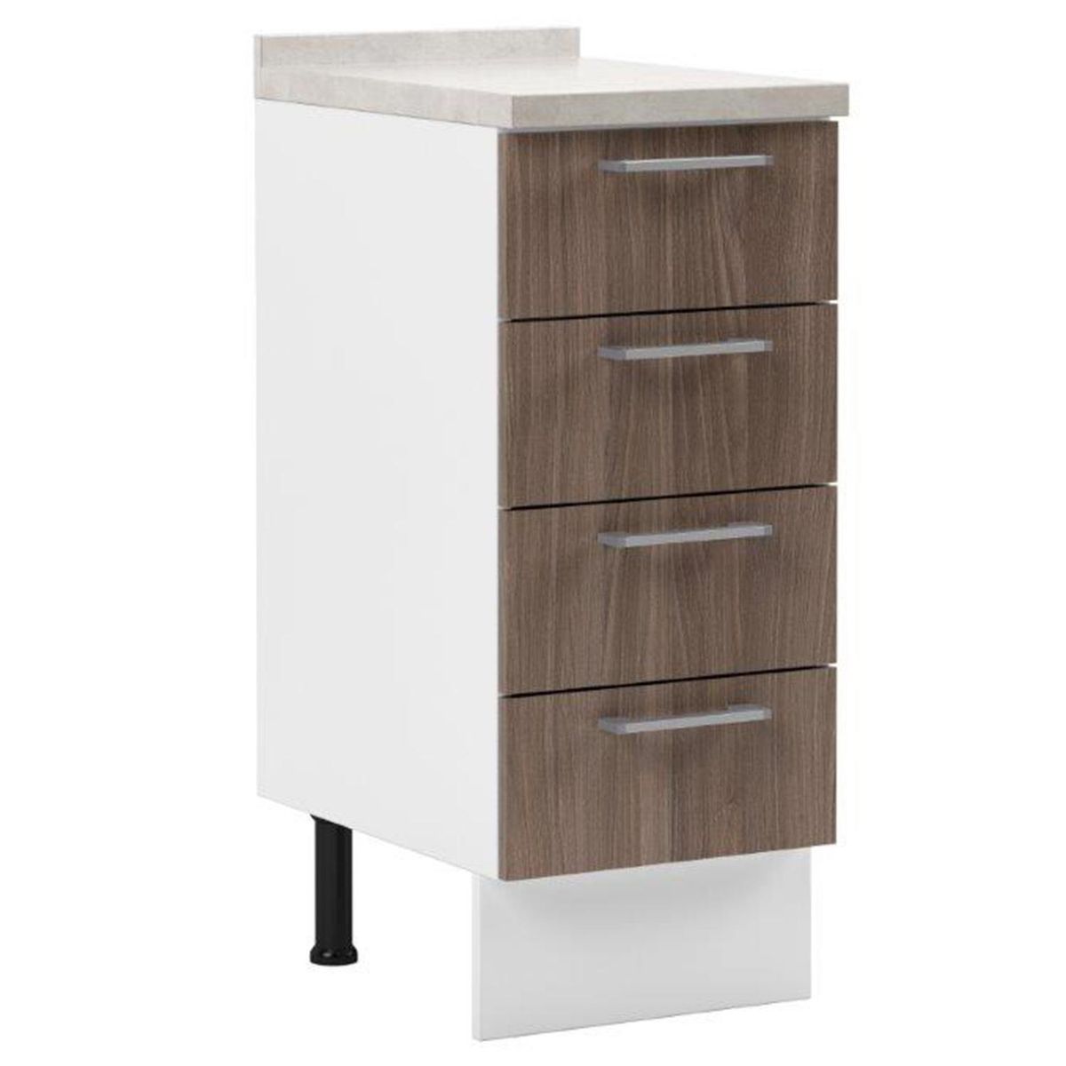 JUST HOME COLLECTION - Mueble base 35 4c con cubierta padua