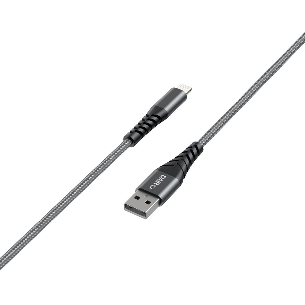 DAIRU - Cable USB a lightning 1.2 metros gris
