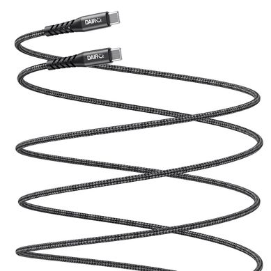 Cable tipo-C a tipo-C 1.2 metros gris