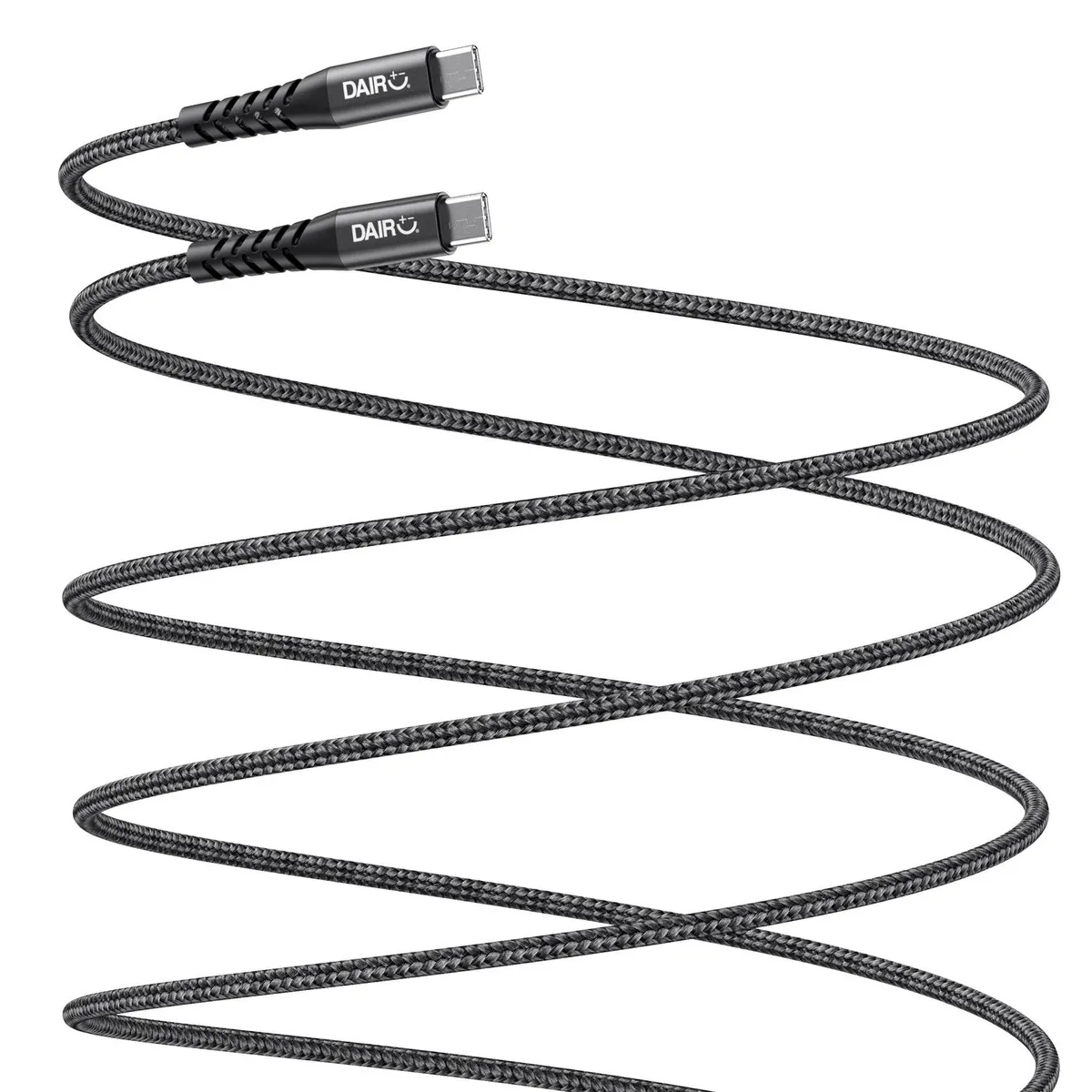 DAIRU - Cable tipo-C a tipo-C 1.2 metros gris