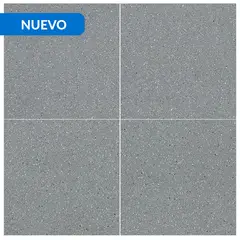 HOLZTEK - Gres Porcelánico 60x60 cm Terrazo Dark Grey Gris Oscuro 1.44 m2