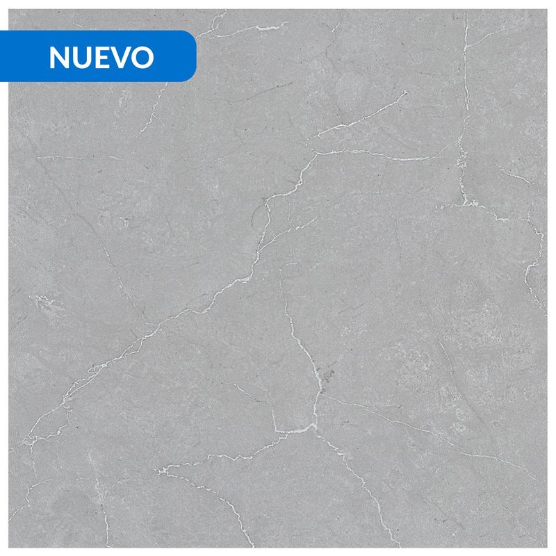 HOLZTEK - Gres Porcelánico 60x60 cm Veta Grey Gris 1.44 m2
