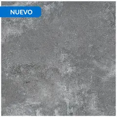 HOLZTEK - Gres Porcelánico 60x60 cm Rust Dark Grey Gris Oscuro 1.44 m2