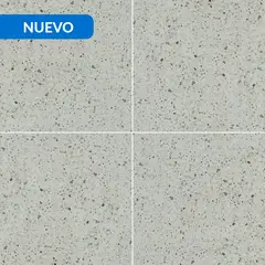 HOLZTEK - Gres Porcelánico 60x60 cm Terrazo Bw Blanco/Negro 1.44 m2
