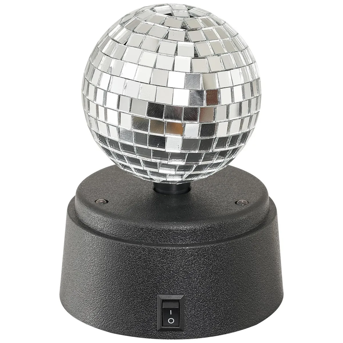 CASA BONITA - Bola Disco Fiesta Gris 9.3x12.5 cm