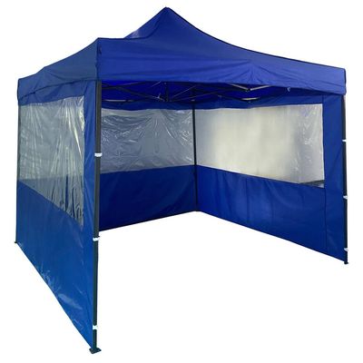 Imagen 2 del producto Toldo Plegable con Paredes 3x3 metros Azul
