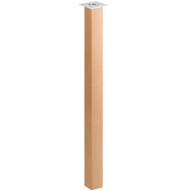 FIXSER - Pata madera kuabloc 710mm crudo