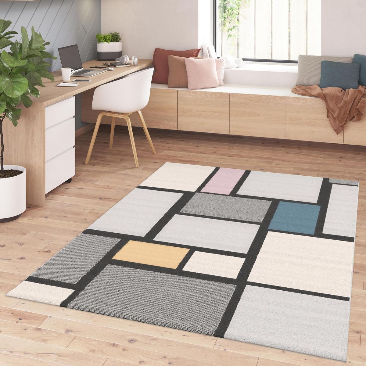 JUST HOME COLLECTION - Alfombra Specter 160x230 cm Polipropileno Multicolor