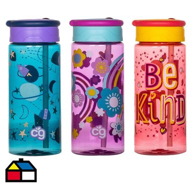 Botella infantil 473 ml colores