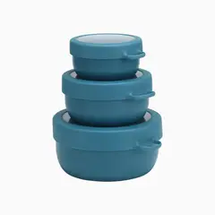 JUST HOME COLLECTION - Set 3 bowl plásticos 350/700/1000 ml