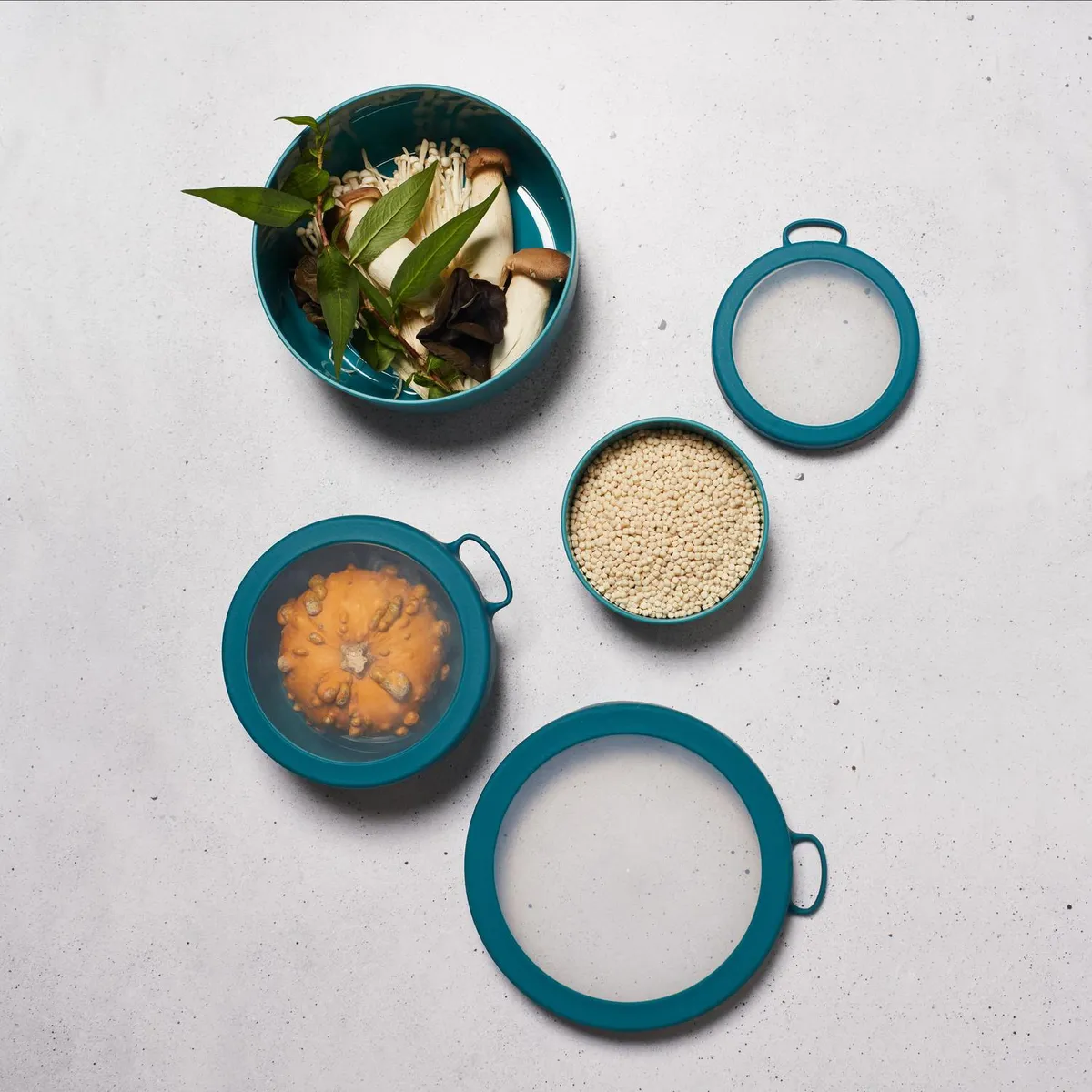 JUST HOME COLLECTION - Set 3 Bowl Plásticos 350/700/1000 ml