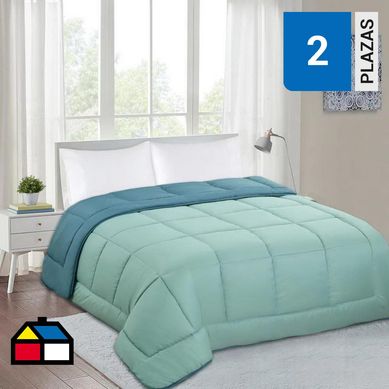 Plumn bicolor 2 plazas azul piedra