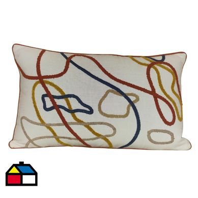 Cojn calma 30x50 cm multicolor