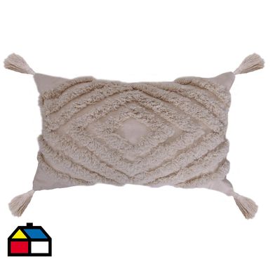 Cojn boho 30x50 cm beige